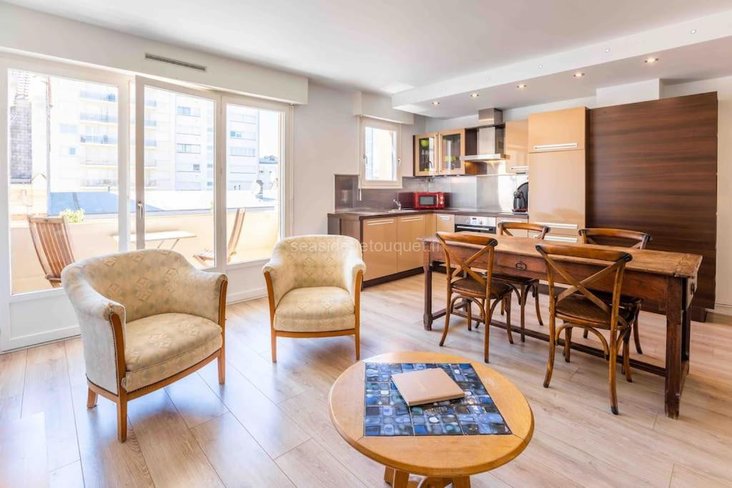 Photo de l'Appartement au Touquet - 65m2 proche de la mer et du marché