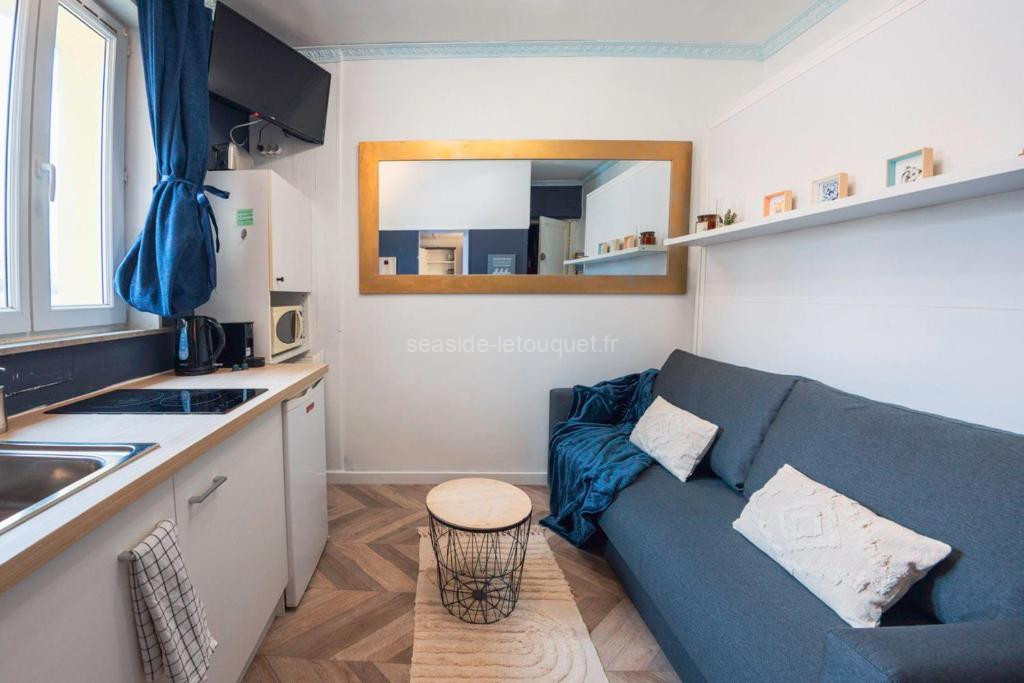Photo de Studio cosy coeur du Touquet proche plage - Wifi