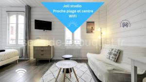 Joli studio plein centre proche plage avec Wi-fi à Le Touquet-Paris-Plage
