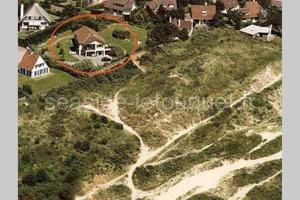 Panorama d'EXCEPTION sur Domaine Naturel Protégé et la Mer proche centre La Crête des Dunes Maison complète ou APT uniquement à Le Touquet-Paris-Plage